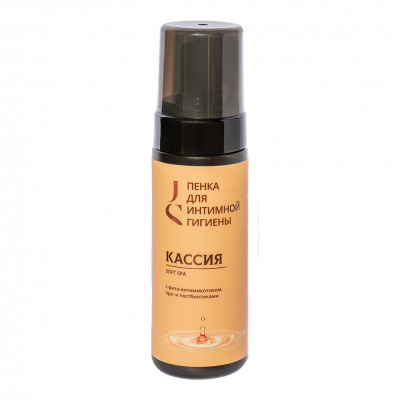Пенка для интимной гигиены с пребиотиками "Кассия" Jurassic Spa
